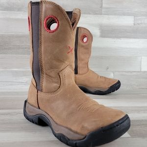 Twisted X' 9" All Around Work Boot Tan Women's Size 6½